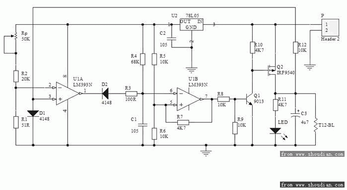 发神经,画个比1分钱小的白光t12控制板pcb:杯洗具ok!